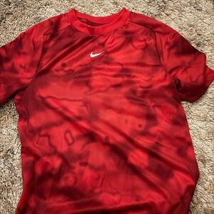 Nike Dri-FIT Red Sports Tee